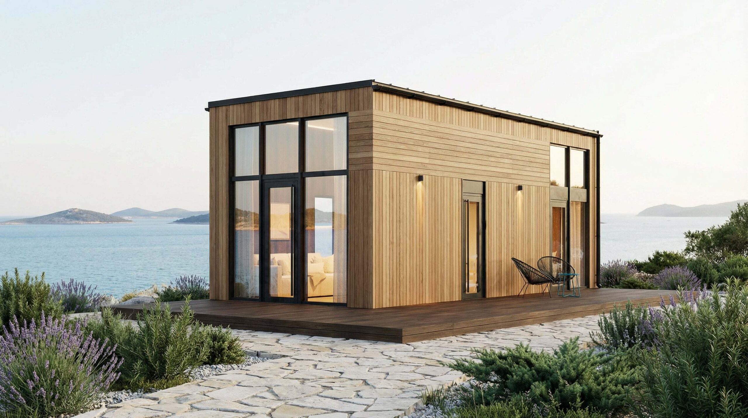 2-level modular house