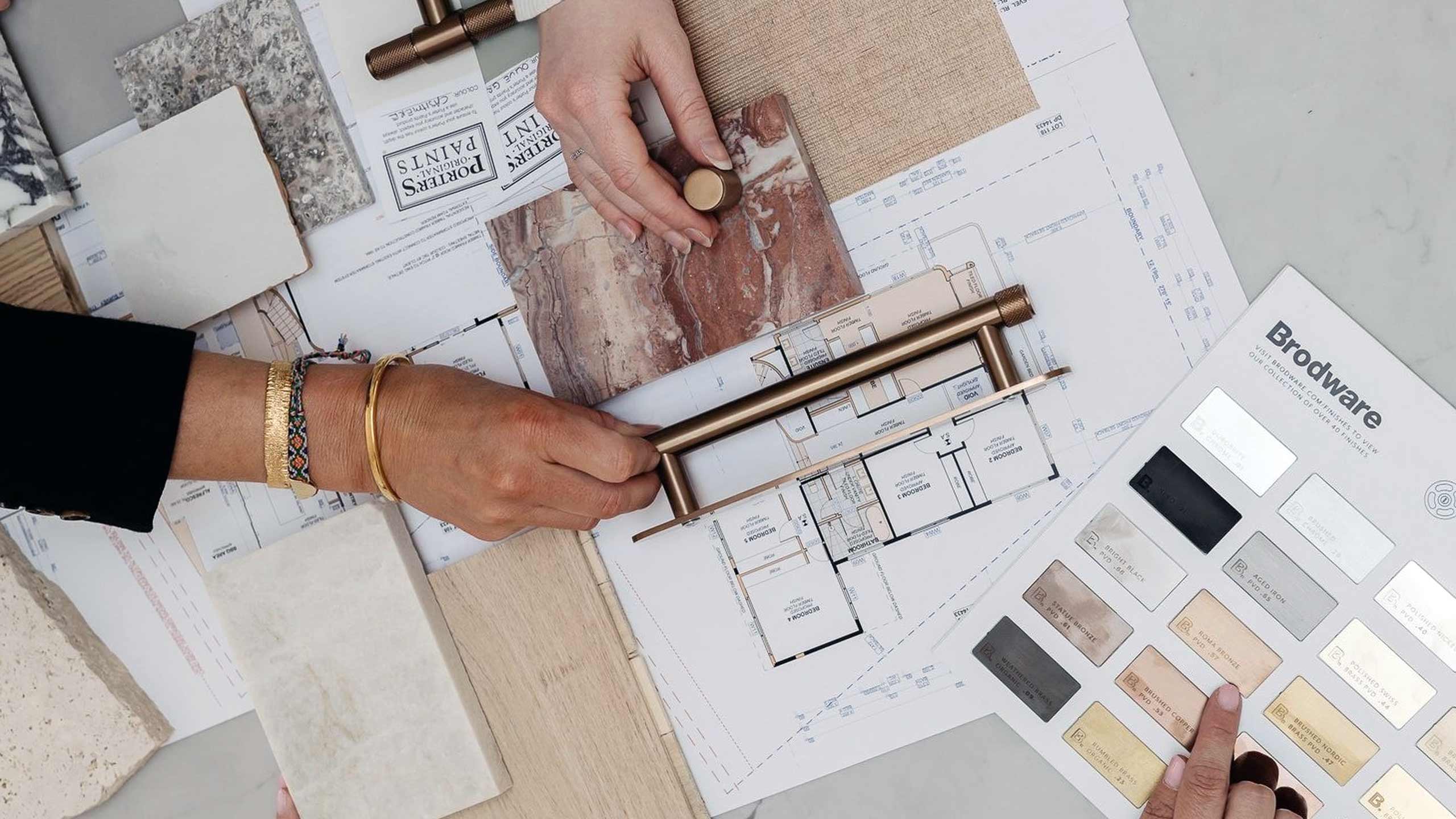 Danica design materials and editorial visual