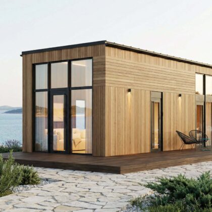 2 level modular house