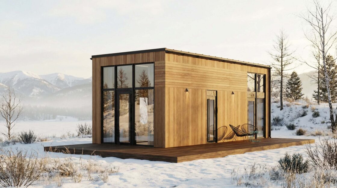 Modular house design – GEO modular home for 7