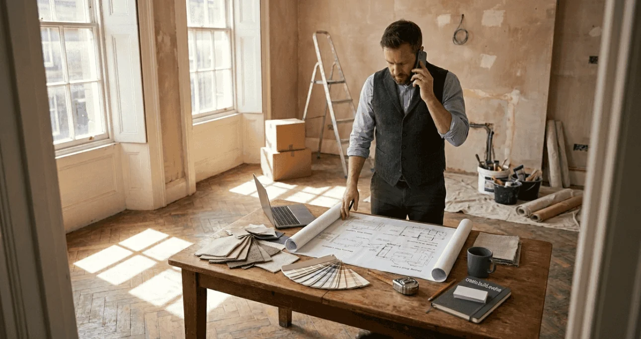 Master your interior design workflow for renovations